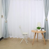 Elegáns bézs függönykötő szett - 2 db dekoratív tartó 5