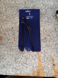 Set de axuri cu eliberare rapidă pentru bicicletă BBB WheelFixed BQR-03 negru — Fără piulițe antifurt și arcuri din oțel inoxidabil (stare: vezi imaginea 2) 2