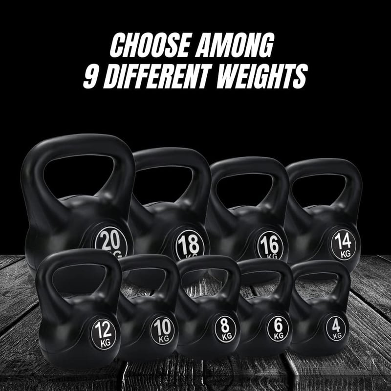 MAGIC SELECT Kettlebell Ergonomikus Fogantyúval Otthoni és Edzőtermi Edzéshez