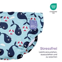 Bambino Mio Újrahasználható Úszópelenka Babáknak és Kisgyermekeknek, Sárgadinnye Mintás, XL Méret (2+ év), Fiúknak-Lányoknak 3