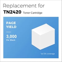 Brother TN-2420 kompatibilis toner - myCartridge nagy kapacitású utángyártott festékkazetta MFC és HL nyomtatókhoz 4