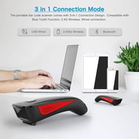 NETUM C990 Bluetooth QR kódolvasó - Vezeték nélküli vonalkód szkenner iPhone, Android és PC-hez 3