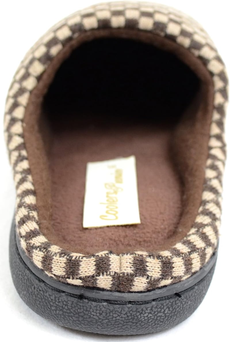 Absolute Footwear férfi szürke mikrovelúr papucs, mikropolár béléssel, 45-ös