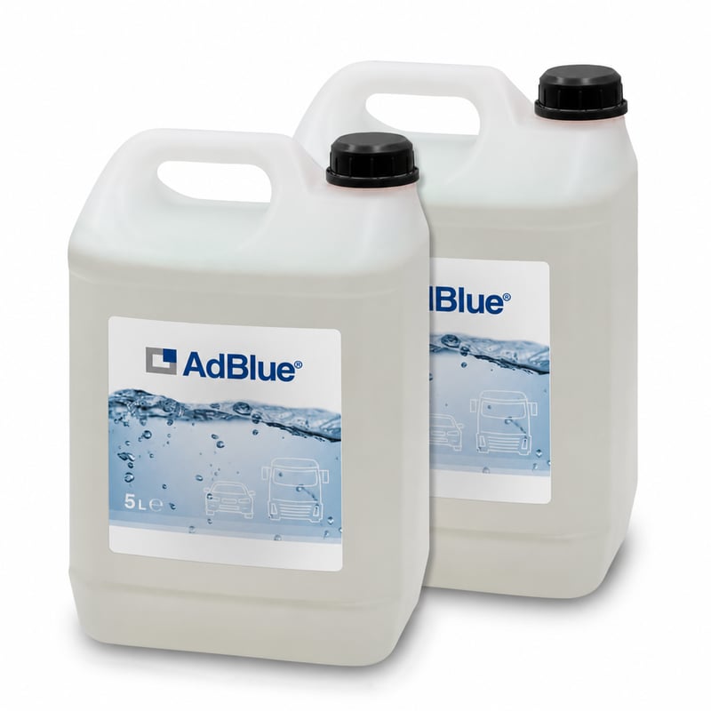 Aditívum do naftových motorov ERRECOM AdBlue (močovina) na zníženie emisií NOx, ISO 22241-1, 10 l (2 x 5 l) – bez lievika (stav: pozri 2. obrázok)