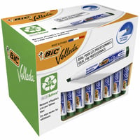 BIC Velleda 1751 Ecolutions táblamarker zöld vágott hegyű 9 db fehértáblához alacsony szagú szárazon törölhető 2