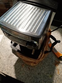 Espressor Cecotec Power Espresso 20, 20 bari, 850W, cu dispozitiv de spumare a laptelui, negru, 1,6L, ieșire dublă, Cappuccino — utilizat (stare: vezi a 2-a imagine) 3