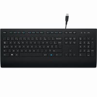 Káblová biznis klávesnica Logitech K280e Pro USB — netestované (stlačený USB konektor) (stav: pozri 2. obrázok) 1