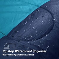 RISEPRO Múmia Hálózsák 3-4 Évszakos Használatra - Vízálló Poliészter, Flanell Bélés, -5°C-15°C, Túrázáshoz, Kempingezéshez, 187x73cm 4
