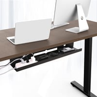 AIMEZO 80cm-es Fekete Kábelrendező Kosár Íróasztal Alá 4