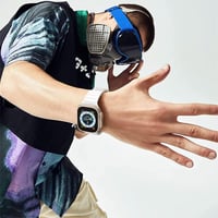 Apple Watch Ultra 2 Sportszíj - Strapabíró Szilikon Cserepánt 5