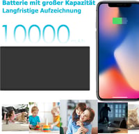 KAMREA HD 1080P Rejtett Kamera 10000 mAh Powerbank Funkcióval 6