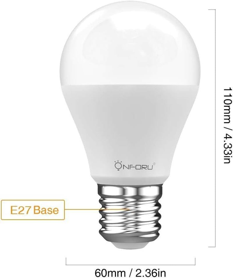 UV Fekete Fény Izzó E27 Foglalatba, 2db 7W-os, Bulikhoz