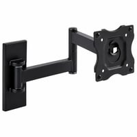 Nástenný držiak na TV s plným pohybom Amazon Basics pre ploché a zakrivené televízory s uhlopriečkou 12–40 palcov, max. 36 kg — chýbajú 4 kusy príslušenstva (stav: pozri 2. obrázok) 1