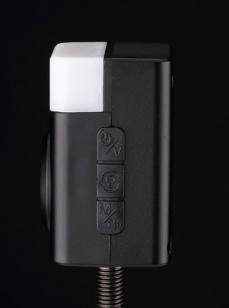 ND Tackle Air Light Kapásjelző Hangjelző | Fehér/Piros/Zöld LED | Minőségi Hangszóró | Smart Link | USB Tölthető | Horgászfelszerelés
