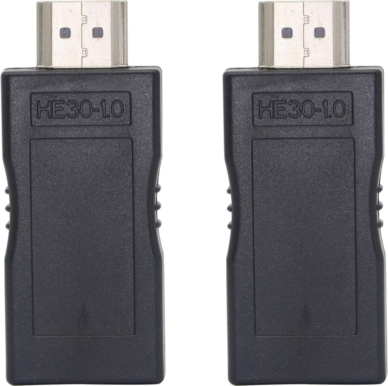 Fengqlong RJ45-HDMI Hálózati Jeltovábbító Szett - 1080p 30m Hatótávolság, Cat5e/6 Kábelen Keresztül, Adó-Vevő Egységgel, TV/PS4/DVD Kompatib