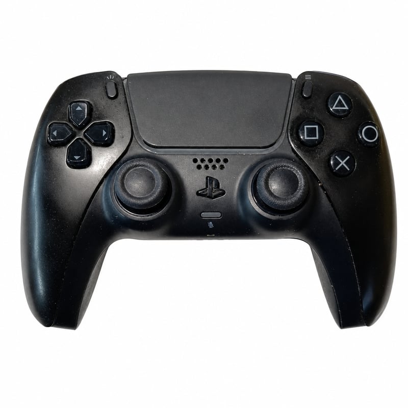 Bezdrôtový ovládač PlayStation DualSense vo farbe Midnight Black – kompatibilný s PS5, používaný stav (stav: pozri 2. obrázok)