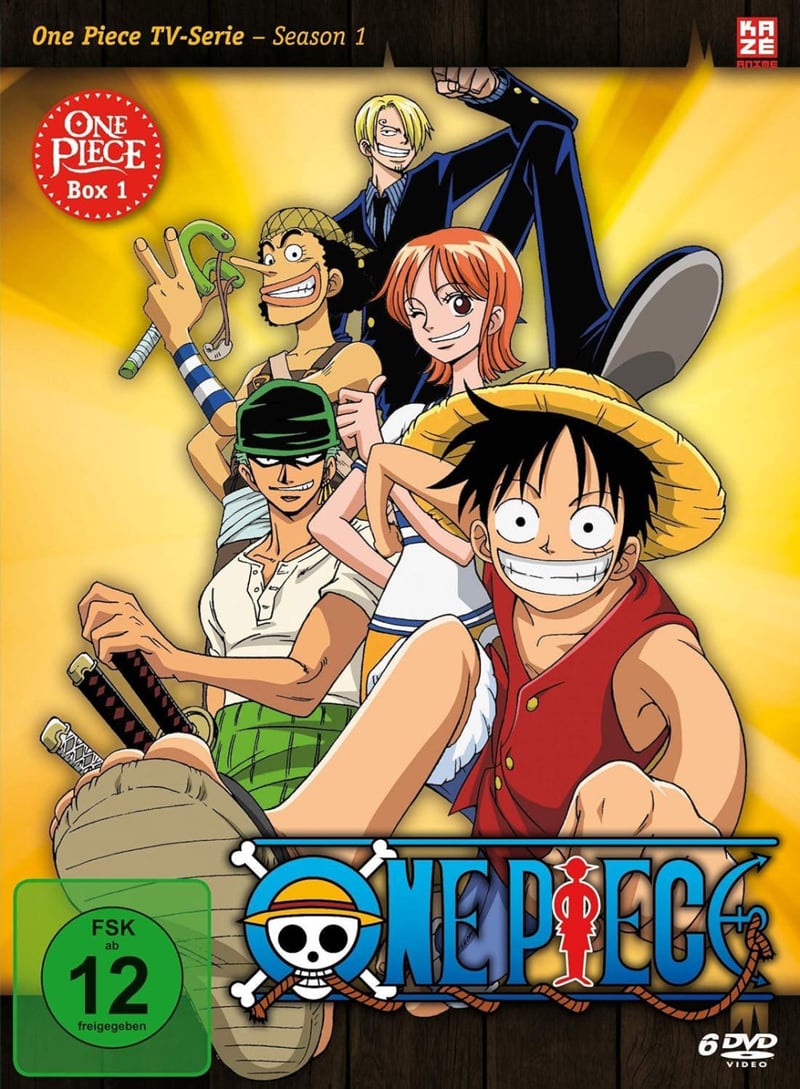 One Piece - Az első kalandok DVD gyűjtemény [1999] - Német szinkronnal