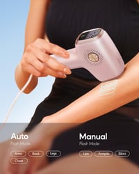 INNZA IPL Szőrtelenítő Készülék Hűtőfunkcióval - 999.999 Fényimpulzus, 9 Energiaszint, Fájdalommentes Lézeres Szőrtelenítés Arcra, Bikinivon 5