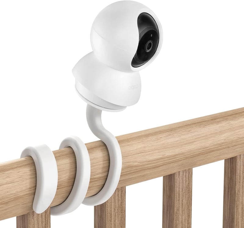ROKOLOOM Babafigyelő Kamera Tartó TP-Link Tapo C200/C210/C211/C212/C220/C225 Modellekhez - Rugalmas Biztonsági Kamera Rögzítő Konzol