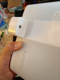 Dozator de apă electronic Philips AWP2980WH/24 pentru apă filtrată 3L — defect, pentru piese: lipsește filtrul, nu funcționează (stare: vezi poza 2) 3