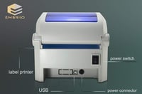 EMBRIIO USB Hőnyomtató 150x100mm Címkékhez - DHL, Amazon, eBay Kompatibilis 5