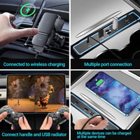 Tesla Model 3/Y USB Hub: 4 az 1-ben intelligens dokkoló, gyorstöltéssel (2021-2022) 7