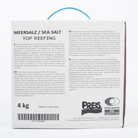 Preiser Records 164 Tengeri Só Akváriumi Halaknak - 4 kg Fehér Por - Európai Gyógyszerkönyvi Tisztaságú Összetevők - Németországi Termék 2