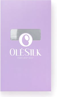 OLESILK Ezüstszürke Selyem Alvómaszk - Nagy Méretű, Állítható Pánttal, Férfiaknak és Nőknek 13