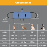 COODEO XXL Kutya Hordozó Heveder - Idős, Artritiszes Ebeknek, Lépcsőzéshez 6