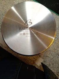 Oală din oțel inoxidabil Baumalu cu capac de sticlă, pentru inducție, 26 cm, 11 litri — fără vasul pentru cuscus (stare: vezi a 2-a imagine) 3