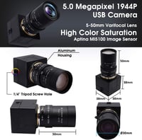 SVPRO 5MP HD Webkamera 10X Optikai Zoommal és Manuális Lencsével 4