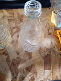 Sklenená karafa SodaStream Crystal 0,7 l, 2 ks, priehľadná, bez uzáveru, ku výrobníku sódy, unikátny kus, stav ako nový (stav: pozri 2. obrázok) 2