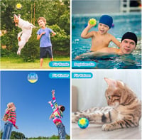 Astro Jump 6 db-os színes mini ugrálólabda szett - Bolygó mintás gumilabdák kül- és beltérre 6
