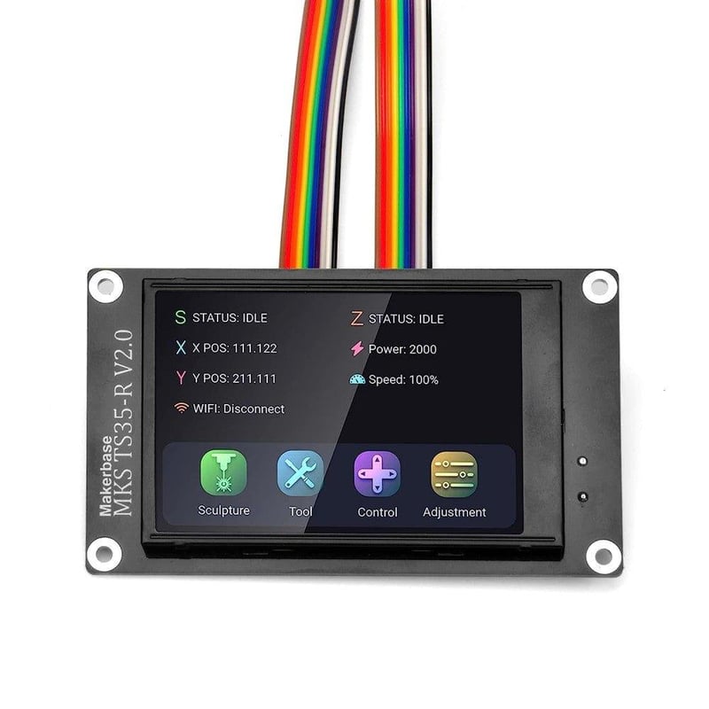 KOOKYE Ecran Tactil de 3.5" DLC32 pentru Controler Imprimantă 3D - MKS TS35-R