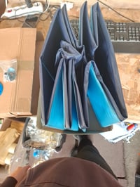 Piscină Pliabilă pentru Câini Dazhtu 100x30 cm, cu Orificiu de Scurgere, Piscină Portabilă Antiderapantă din PVC pentru Câini Mari și Mici, Albastru 5