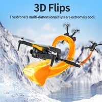 FAKJANK F417GPS 4K Drón GPS Navigációval - WiFi FPV Élő Videó, Automatikus Hazatérés, Követés Funkcióval, 90° Állítható Kamera, RGB LED Vilá 7