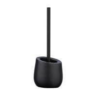 Set perie WC WENKO Badi cu suport din ceramică negru mat, perie din silicon, 40x20x10 cm – fără cap de perie WC (stare: vezi a 2-a imagine) 1