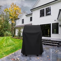 Időjárásálló Grillhuzat Weber 210 Gázgrillekhez - Vízálló Oxford Anyag, Fekete, 76x66x109 cm, Hosszabbított Élettartam 8