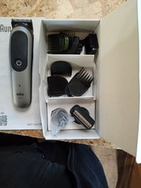Braun Multigroom All-in-One Series 7 AIO7545 12-u-1 trimer set, siva, bez punjača, rabljeno (stanje: vidi 2. sliku) 4