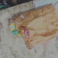 Nafukovacie plážové ležadlo Legami v tvare surfovej dosky, oranžové, 70x173 cm, 2 vzduchové komory, max. 90 kg, použité (stav: pozri 2. obrázok) 4