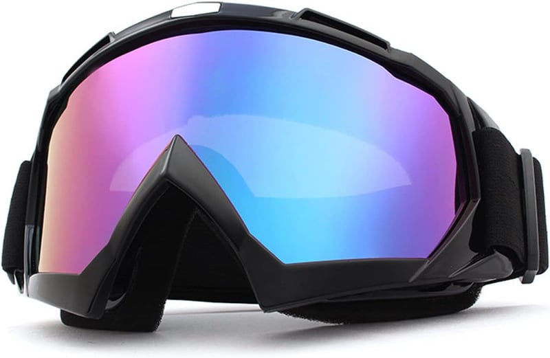 ZUMLLOMA Motocross Szemüveg - UV-védett, Szélálló, Unisex Síszemüveg és Motorosszemüveg