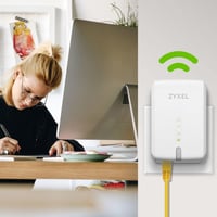 Zyxel NWD6605 Dual Band Vezeték Nélküli WiFi Jelerősítő - 802.11ac, 867 Mbps, Kétsávos, Access Point Mód, Otthoni és SOHO Használatra 5