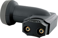 Schwaiger 340 Twin LNB digitális műholdvevő fej, hőálló, aranyozott csatlakozókkal 5