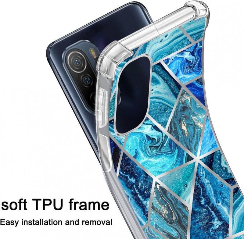 Ulefone Note 13P Márvány Mintás TPU Szilikon Védőtok - 3 db-os Szett