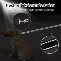 Fekete téli kutyapulóver közepes méretű kutyáknak, bel- és kültéri használatra (L) 4