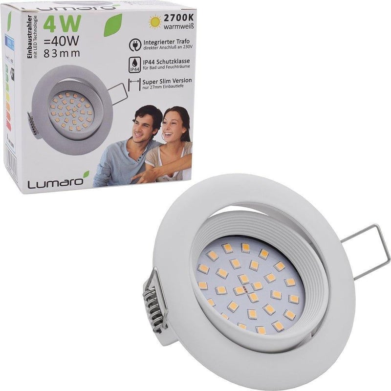 Philips 400lm LED süllyeszthető spotlámpa, 4W, energiatakarékos