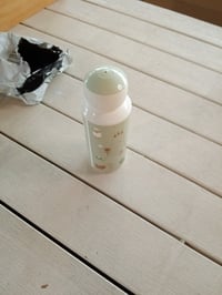 Detská fľaša na pitie Mepal Pop-up Campus 400 ml - motív Little Dutch Little Farm, nepriepustná — používaná (stav: viď 2. obrázok) 2