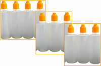 Generisch 10db 100ml-es Cseppentős Flakon Gyerekzárral - Adagoláshoz és Tároláshoz 1