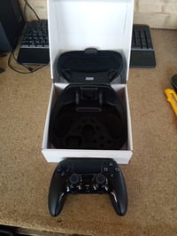 PlayStation DualSense Edge vezeték nélküli kontroller PS5-höz, Midnight Black színben, használt állapot 2