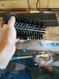 Akumulátorová štrbinová a povrchová kefa Gloria MultiBrush Li-on PLUS, kompatibilná s Bosch 18V, používaný stav 2
